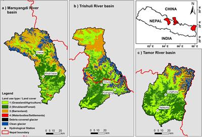 Comparative Study of Hydrology and Icemelt in Three Nepal River Basins Using the Glacio-Hydrological Degree-Day Model (GDM) and Observations From the Advanced Scatterometer (ASCAT)